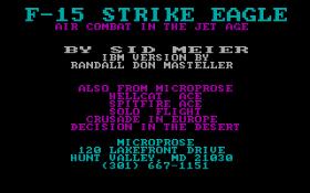 F-15 Strike Eagle Screenshot