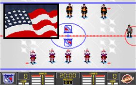NHL Hockey 95 Screenshot