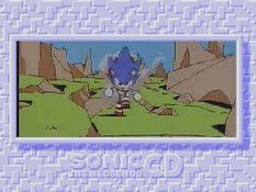 Sonic CD Screenshot
